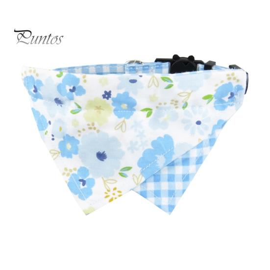 

Нагрудник с кошачьим воротником и колокольчиком. Регулируемые ошейники для домашних животных. Бандана с колокольчиками для кошек. Высококачественный шарф для домашних животных для котят и некоторых щенков. синий