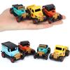 1:32 Children Classic Alloy Pull Back Car 3 Year Kid Educational City Trucks Simulation Model Game Toys for Boys Gifts