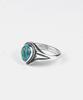 Sheen666 Single Teardrop Turquoise Silver Ring (Type B)