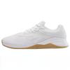 Reebok Nano X4 לבן מסטיק נשים נעלי ספורט הנעלה-גומי לבן-מסטיק טהור-אפור 100074779