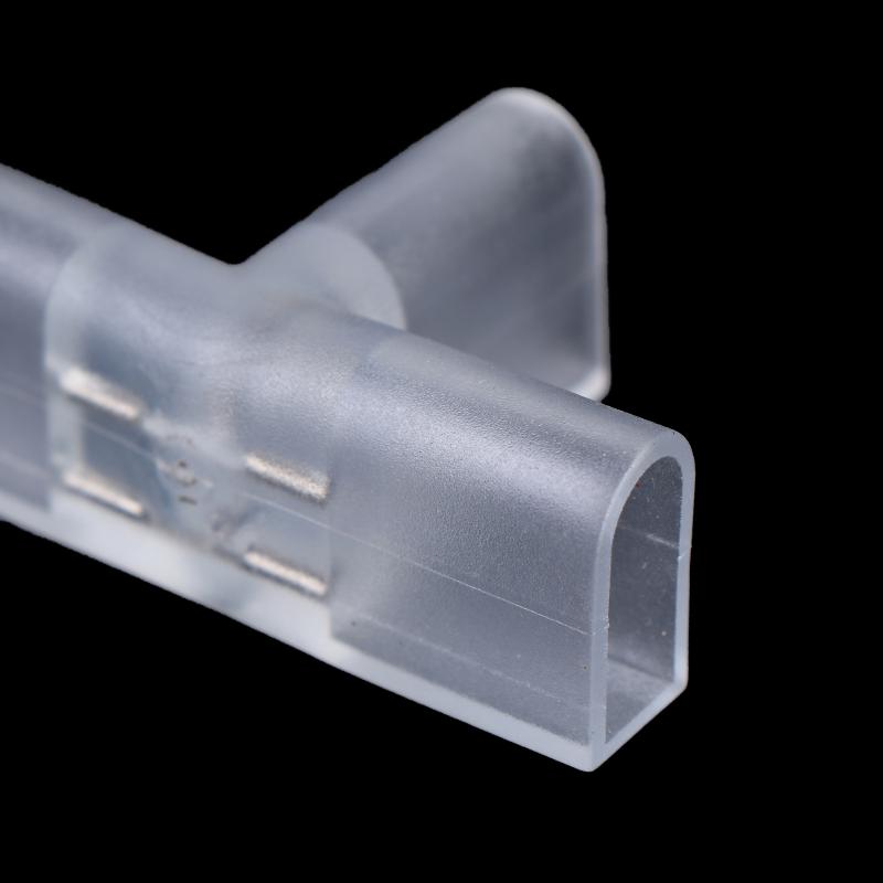 110V 220V Led Strip Light Connector Accessories I T L Shape 2Pin Connectors For Rgb Neon Light Single Color Led Strip