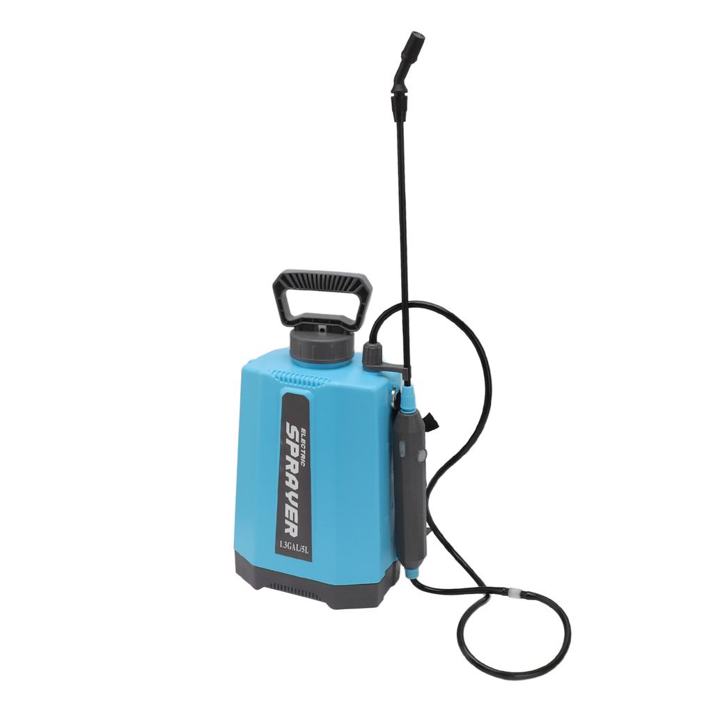 Battery Powered Sprayer with 3 Mist Nozzles Shoulder Mounted Multifunctional Electric Garden Sprayer for Watering Flowers Spraying Medicines