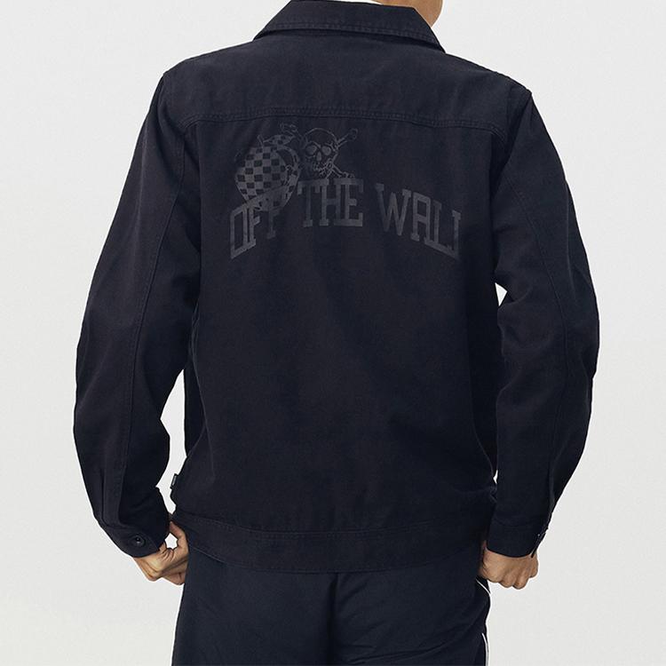 Vans Casual Sports Work Jacket Men Outerwear Black VN0A5DYSBLK