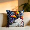 Hot Anime Character DDenji Square DoubleSided printed Pillow Case Bedroom Bedside Pillow Sofa Cushion Cover