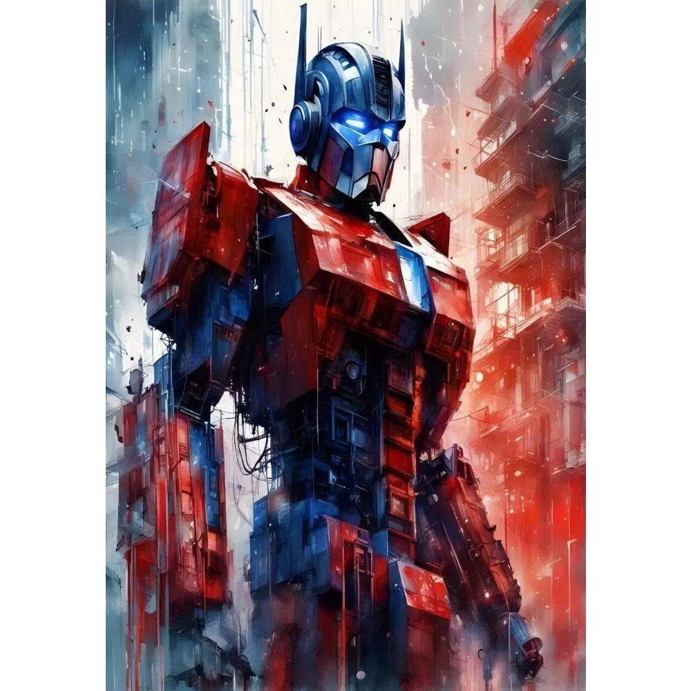 Transformers Bumblebee Optimus Prime Targhetta Decorativa in Metallo Regalo per Ragazzi Decorazione da Parete