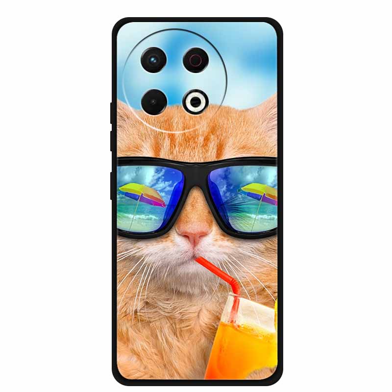 Für Tecno Spark 30 Pro 4G Hülle Spark30 Pro Hülle Schwarzes Silikon Weiche Rückseite Hülle Für Tecno Spark 30 Pro Handyhülle 30Pro Tasche