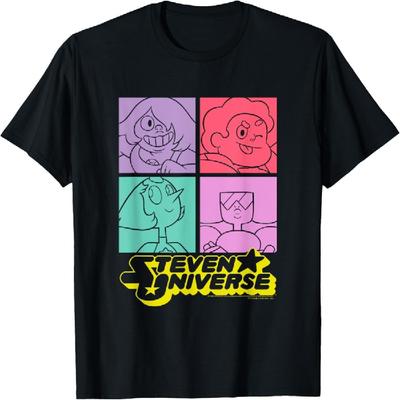 Steven Universe Four Block Gem Photos T-Shirt