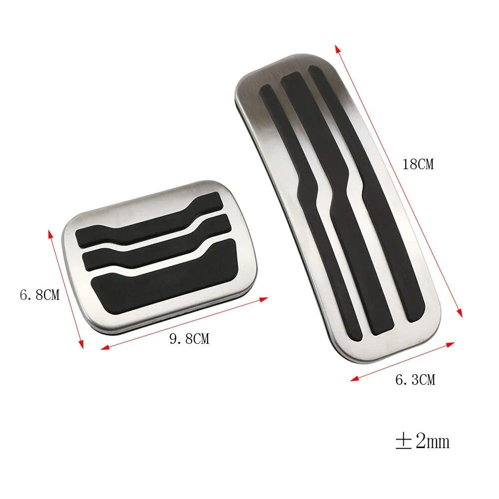 Car Pedals Gas Brake Pedal Cover for Ford Explorer 2011 - 2019 AT