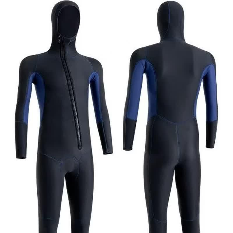 OLOEY Unisex 3MM Hooded Wetsuit L