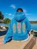 2026 Women's European & American Style Drop Shoulder Hoodie - Long Sleeve Printed Sweatshirt