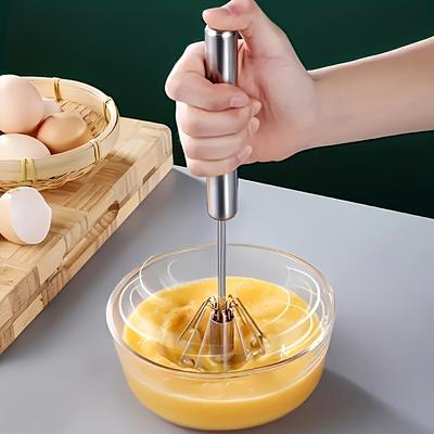 Roestvrijstalen Eierklopper - Handheld, Handmatige Garde voor Eieren & Room, Voedselveilig