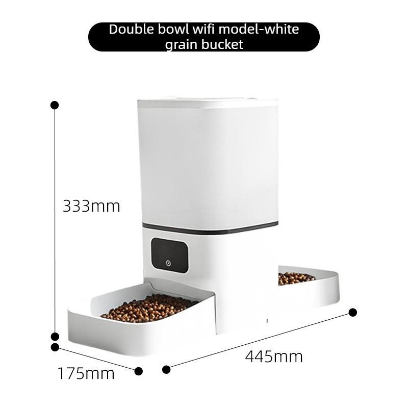 Large Capacity Automatic Pet Feeder Smart Timer Control Programmable Food Dispenser Bowl Auto Pet Feeding Supplies for Dogs Cats