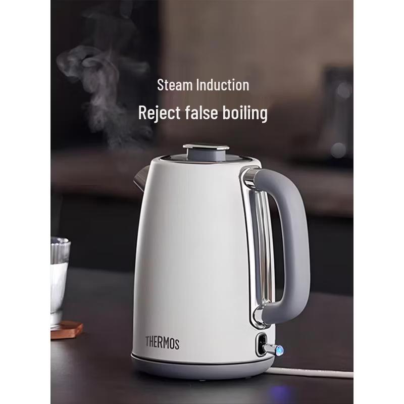 Thermos 1.7L Food-Grade 304 Stainless Steel Electric Kettle