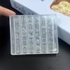 Silikonowa Forma do Zdobienia Paznokci Kreskówka Koronka Kokarda Królik Urocza Świeca Kwiat Księżyca Truskawka Zdobienie Paznokci DIY 3D Narzędzia do Projektowania Form