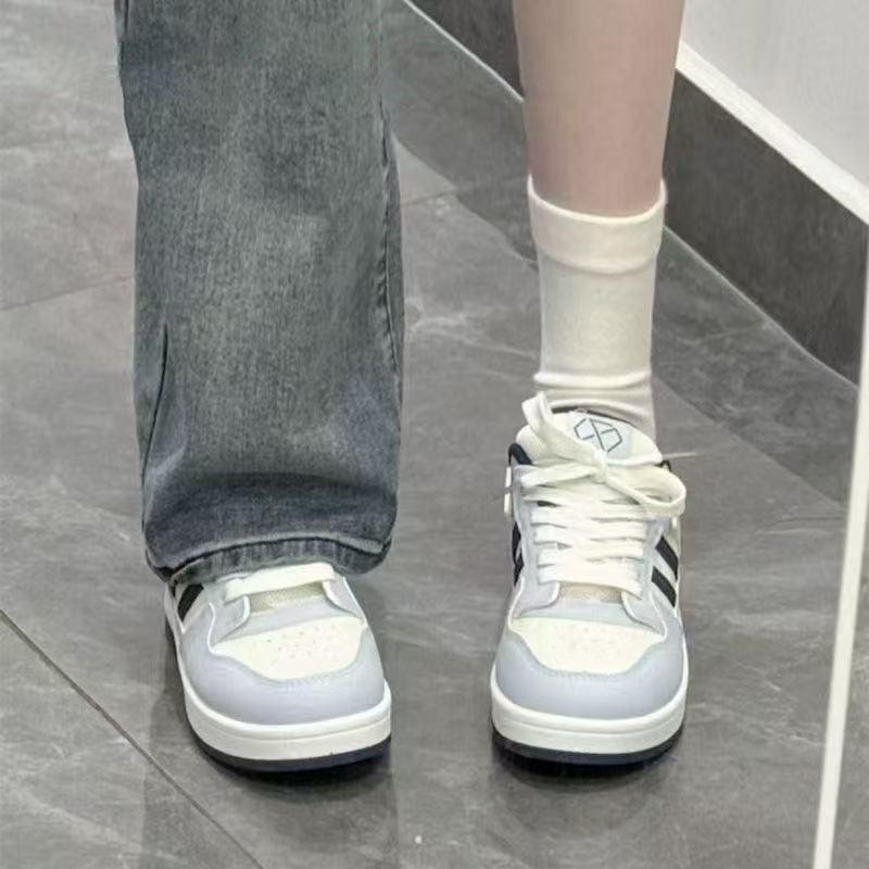 Retro versatile new shoes autumn student male and female couples student casual platform sports shoes