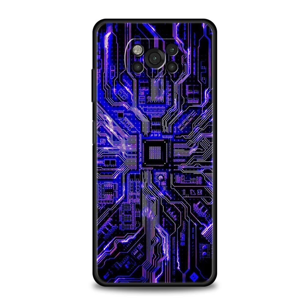 Innenplatine Schaltkreis Handyhülle Für Xiaomi Mi Poco X3 NFC M3 F4 F3 M4 X4 5G Note 10 12 Lite 11 11T 10T 13 12T Pro 9T Abdeckung