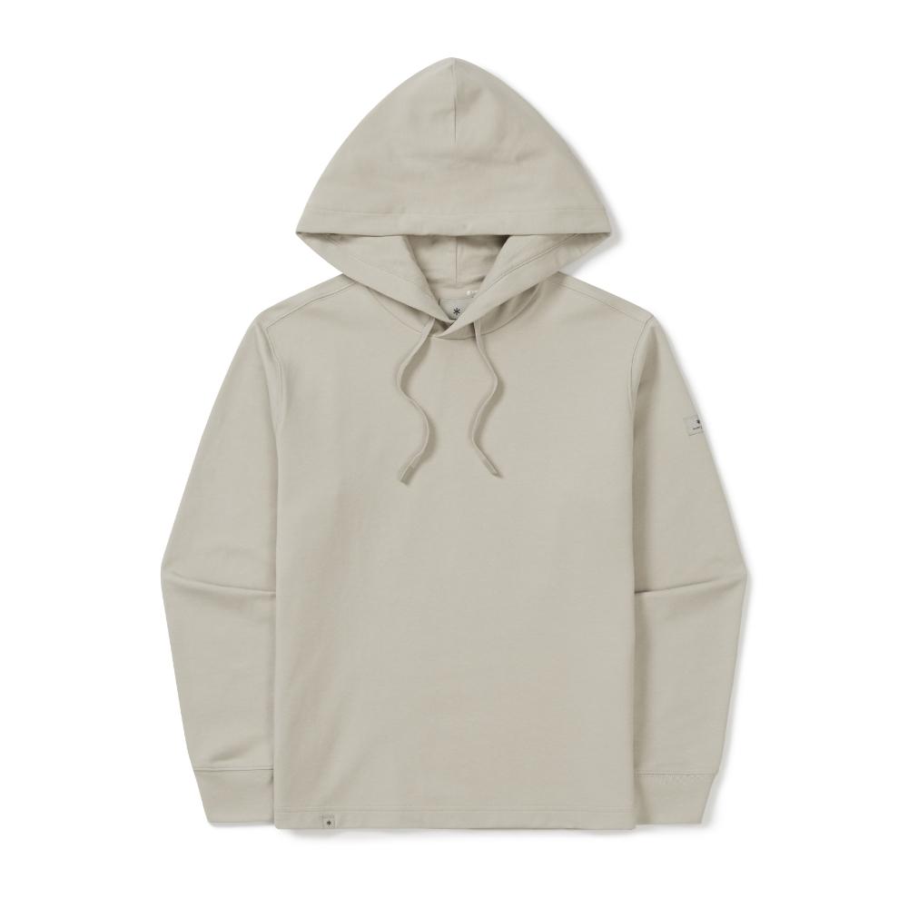 [Snowpeak] Basic Women's Semi-Crop Hooded T-shirt Light Beige (S25FWFHD11)