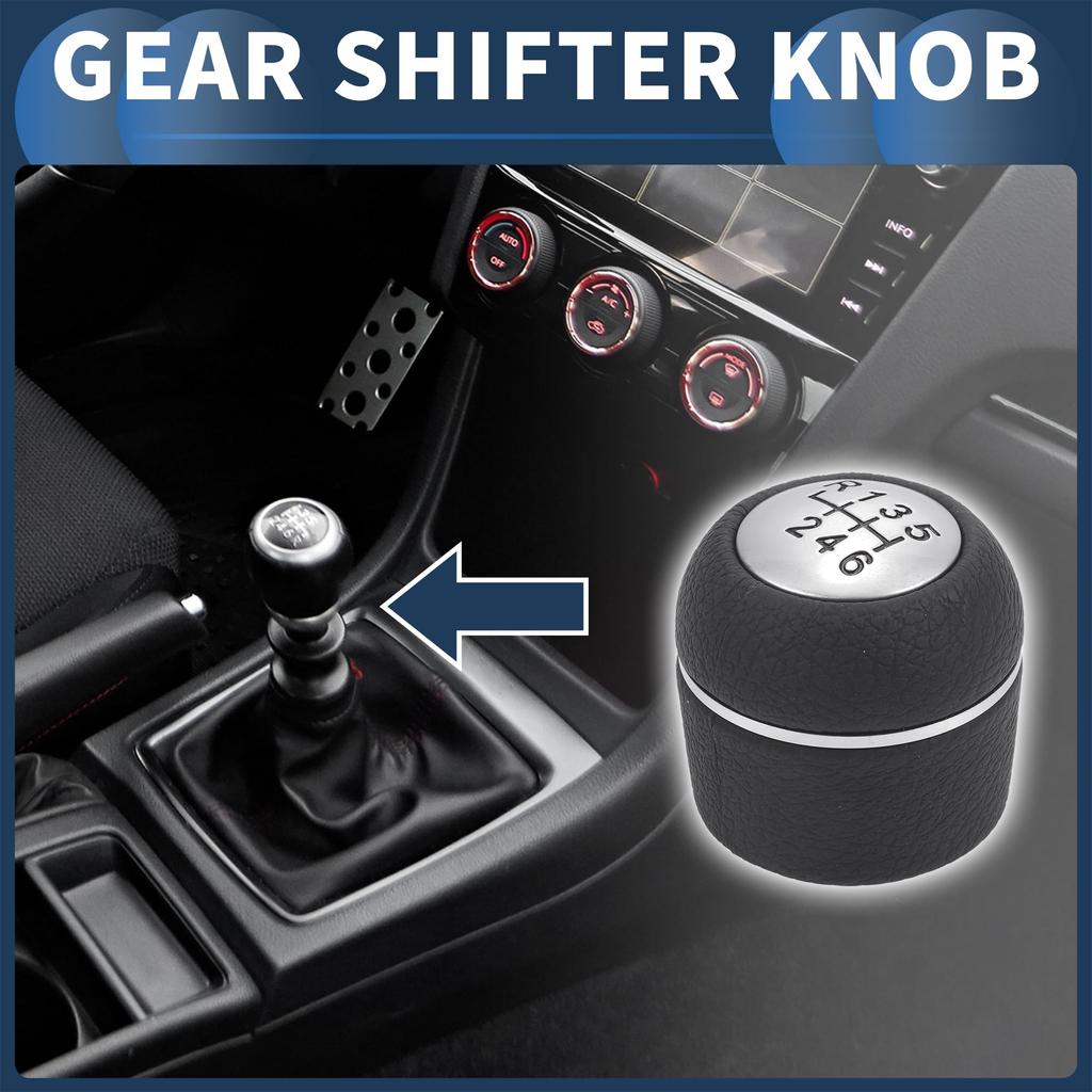 INFINAUTO Manual Gear Shift Knob for Alfa Romeo 159 Ergonomic Design 6-Speed 2005-2012 (1pc)