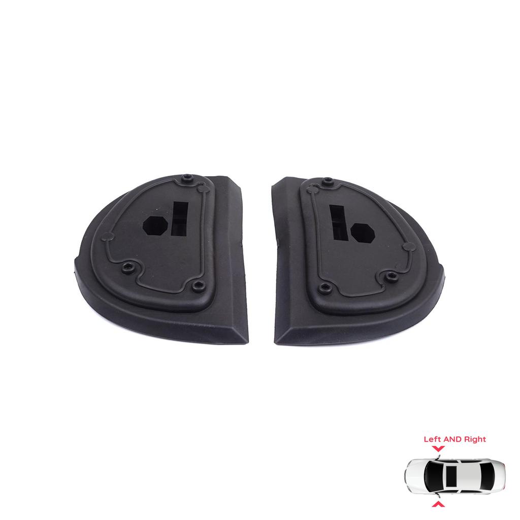 ESP848 LHD Electric Exterior Side Wing Mirror Rubber Seals Pads Left Right For Mercedes W210 W140 W202 S202 SL R129 Facelift