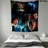 Horror Movie Characters Tapestry Tapestry Background Cloth Fashion Print Homestay Soft Decoration Tapestry Background Wall Hanging Cloth