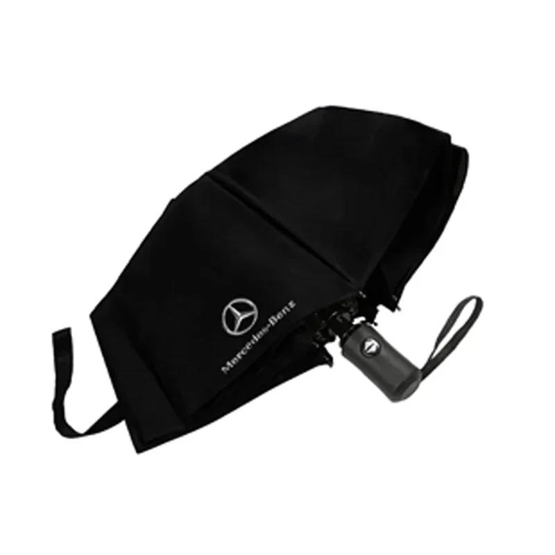twsqj4 2025 Hot Multi-Functional Portable Car Umbrella Storage Bucket Tools For Mercedes Benz A207 C117 GLK W204 W164 W166 W163 W211 W2