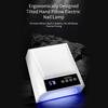 Highly Power Cordless UVs Nail Lamp With Rechargeable Battery And Tilted Hand Rest For Fast Gel Curing