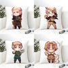 AAxis Powers HHetalia Cushion Cover Eco Linen Pillow Case DoubleSided Print Breathable Durable Zipper Home Decor Gift