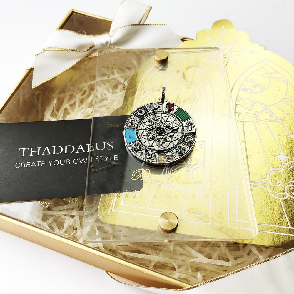 Amulet Magical Lucky Symbol Tree Flower Karma Whell Sun Bird Butterfly Pendants Jewelry 925 Silver Gift For Women Men