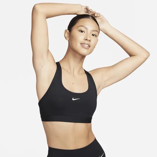 Nike Swoosh Light Support sport bra Black