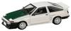 HJ64 Scale Toyota Sprinter Trueno DRIFT KING White Finished Product 1/64 (AE86)
