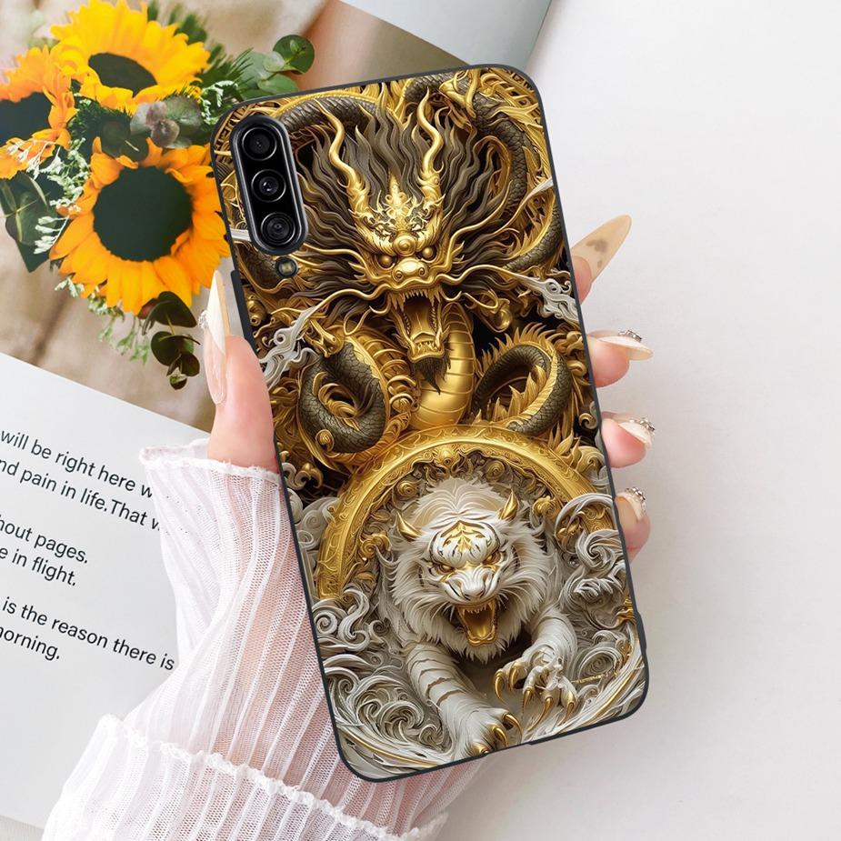 For Samsung Galaxy A90 5G Case SM-A908B Luxury Flowers Butterfly Painted Cover Soft Slim Phone Case For Samsung A90 A 90 5G Bags