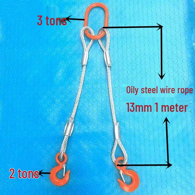 Wire Rope Sling Variants: Pressed Wire Rope, Lifting Hook, Two-Leg, Three-Leg, Four-Leg.