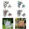 Elegante Künstliche Blumen Seidengirlande Hochzeitsbogenkranz Vielseitige Anordnung für Empfang Zeremonie Szene Hintergrund