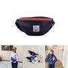 Stylish Children's Crossbody Canvas Bag For Boys With Abstract Design And Durable Features