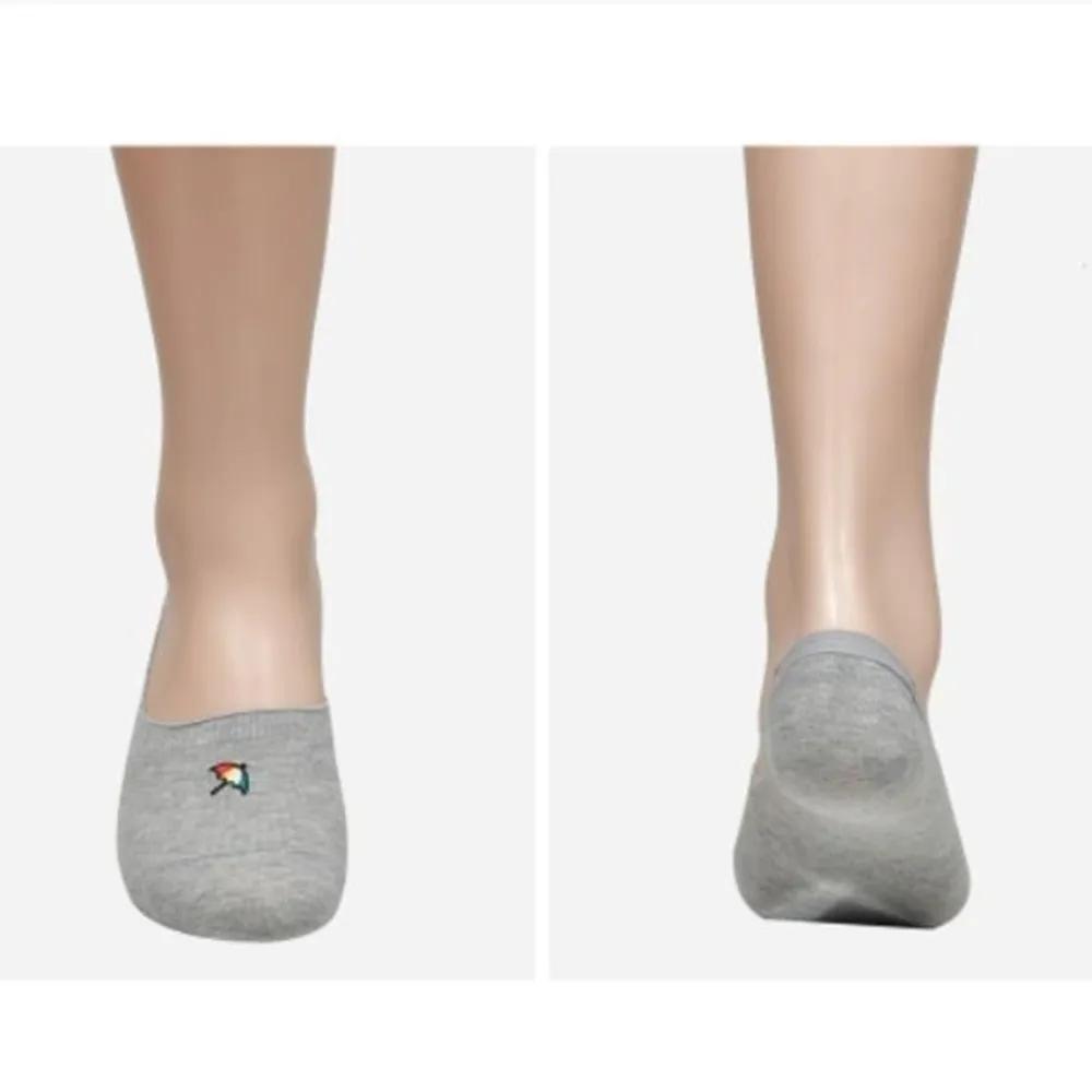 Arnold Palmer Basic Men s Casual Footies 5 Pairs Men s Socks Men s Footies 26cm-Gray (5 pairs)