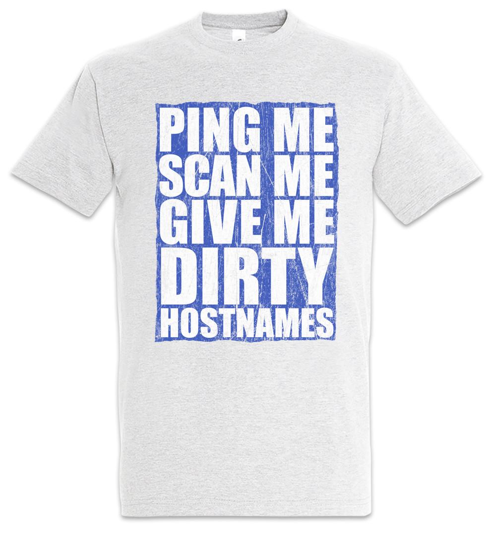Ping Me, Scan Me T-Shirt Admin Host Computer Science Scientist It Programmer Fun 2XL