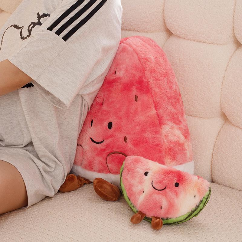 Urocza seria symulowanych owoców Duża lalka arbuz poduszka pluszowa zabawka lalka poduszka do drzemki na sofę