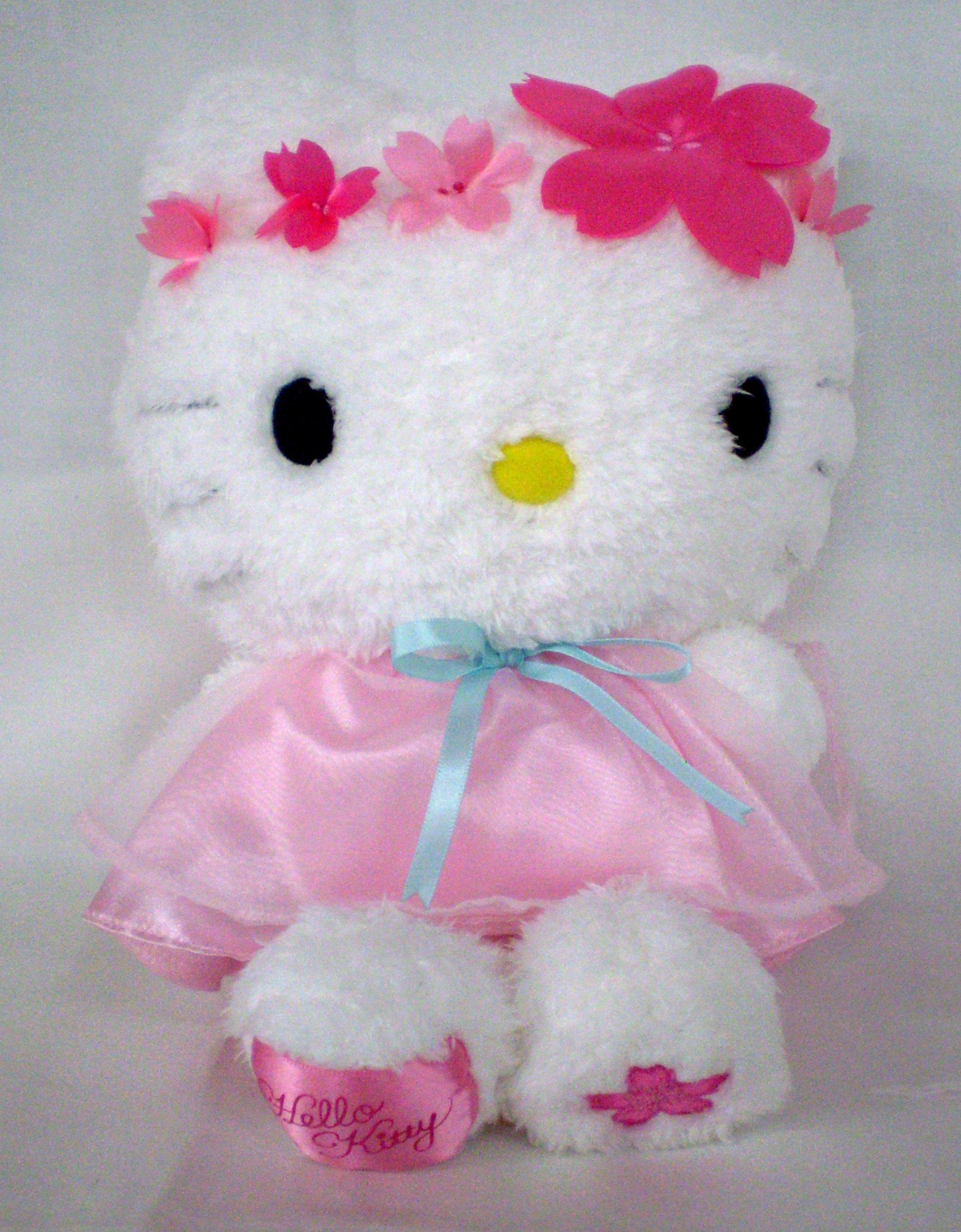 

Плюшева іграшка Sanrio Hello Kitty (Весняний дизайн)