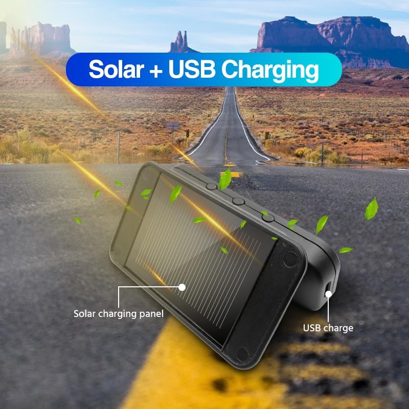 E-ACE TPMS Auto Bandenspanning Alarm Monitor Systeem Display Intelligente Temperatuurwaarschuwing met 4 Sensoren Opladen op Zonne-energie