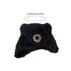 Simple Street Hat Trendy Portable Hat Casual Long Plush Hat Windproof Warm Hat for Everyday Wear