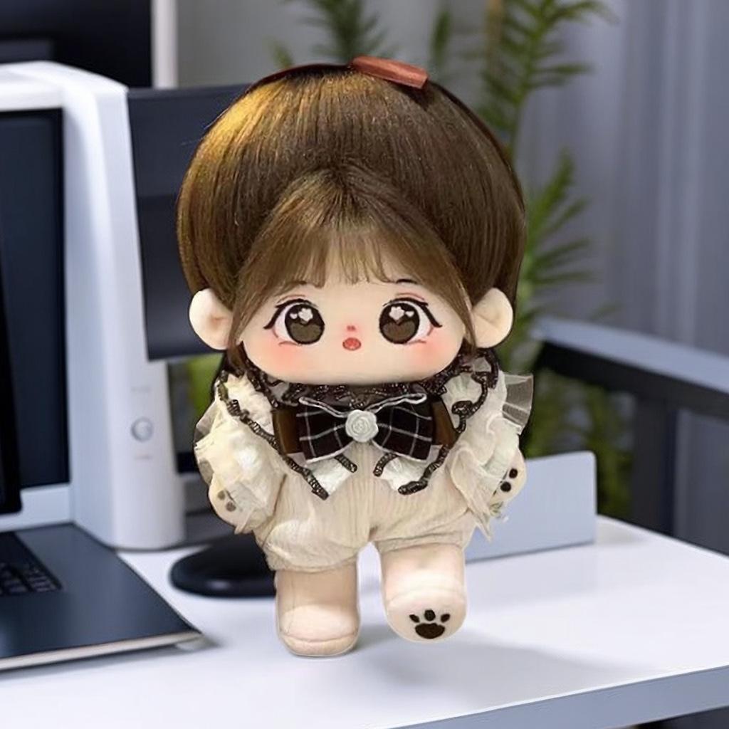 Little Yun 20cm Cotton Plush Doll - Children's Gift & Stuffed Toy with Clothes