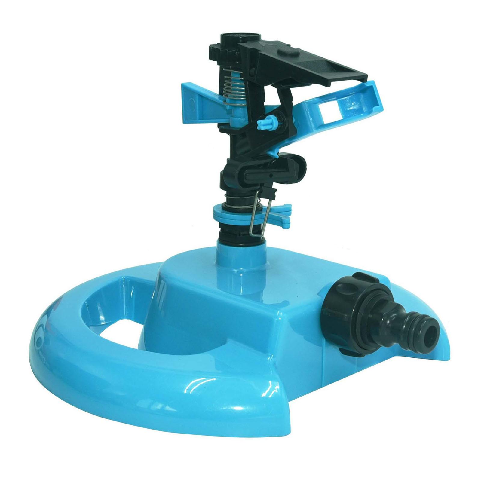 

Насадка для разбрызгивания, вращающаяся на 360 градусов, автоматический распылитель воды для сада, газона, автоматический полив, ирригационные принадлежности синий