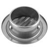 Stainless Steel Wall   Vent Round Flat Grille Ducting Ventilation Cover Outlet Insect Mesh Vent Covers Stainless Steel   Soffit Vent Cover 4 Ro