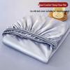 Ice Silk Summer Bed Set: Cool Mat, Mattress Cover & Anti-slip Protector