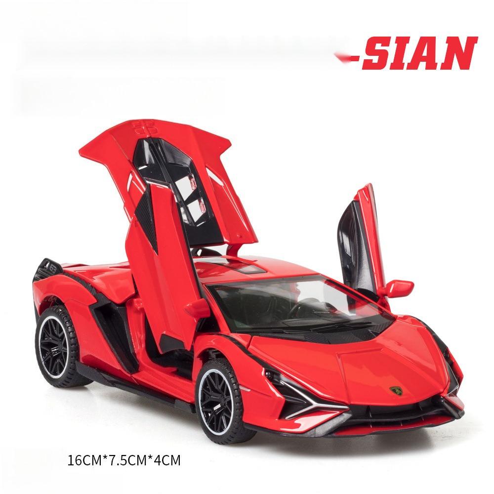 Simulation 1:32 Lambo Alloy Super Car Model Sound Light Collective Miniature Voiture Children Boy Diecast Toy Vehicle