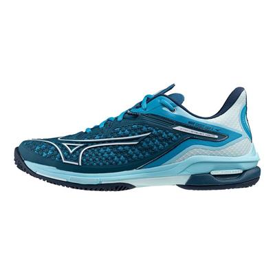Wave Exceed Tour 6 Herren Blau Niedrig geschnittene Tennisschuhe Stoßfest Rutschfest Verschleißfest Schweißabsorbierend Athletische Sneaker 61GA2470-27