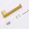 Brushed Gold Paper Holder 304 Stainless Steel Creative Black Sliver Kithcen Toilet Paper Towel Shelf  Hanging WC Tissue Holder