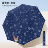 Umbrella Cartoon Sunshine and Sunshade Dual-purpose Vinyl Sunscreen and UV Protection Second Batch Automatic Tri-fold Umbrella Manufacturer
