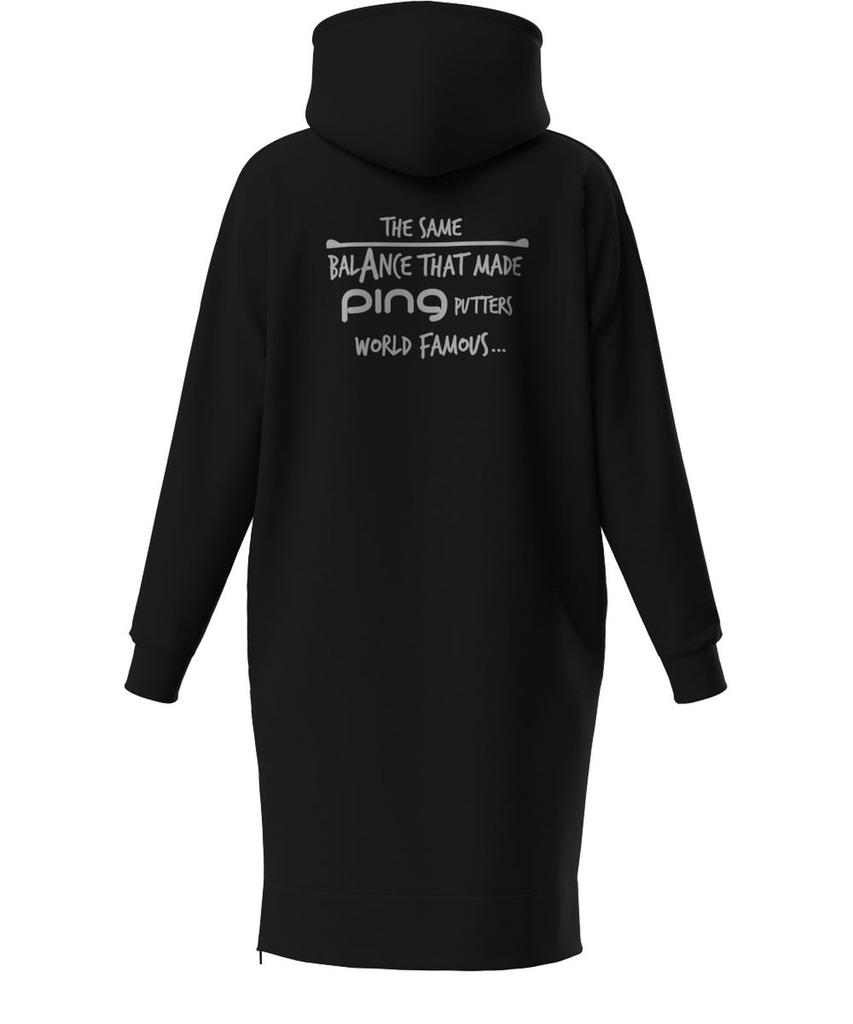 Sweatkleid Golf SS [Pin Apparel] Damen (Setup-Ziel) / / 622-4224802 010_Schwarz