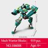 821 Teile Myth Mecha Roboter Bausteine, DIY Spielzeug für Jungen, Pädagogische Zusammenbaubare Modellsteine, Kinderspielzeug Weihnachtsgeschenke